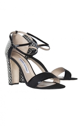 Кожаные босоножки Cucisan Manolo Blahnik