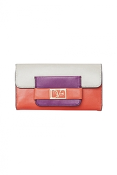 Кожаный кошелек Metro Flap Diane von Furstenberg