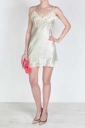 Шелковое платье-комбинация Sabbia Rosa
