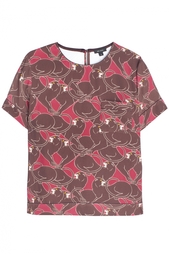 Футболка из вискозы Marc Jacobs