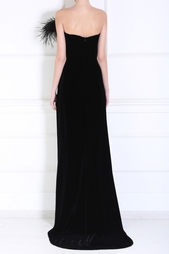 Бархатное платье Maria Djaba Diassamidze