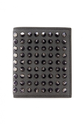 Кошелёк Рaros wallet metallic sheepskin/spikes Christian Louboutin