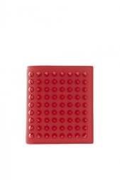 Кошелёк Рaros wallet calf/spikes Christian Louboutin