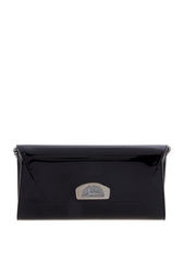 Клатч из лакированной кожи Vero Dodat Clutch Patent Christian Louboutin