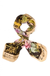 Шелковый платок «Букет» Gourji