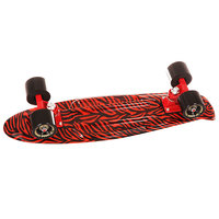 Скейт мини круизер Turbo-FB Cobweb Red/Black/Black 22 (56 см)