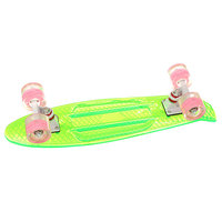 Скейт мини круизер Turbo-FB Cruiser Transparent Green 5.75 x 22 (55.8 см)