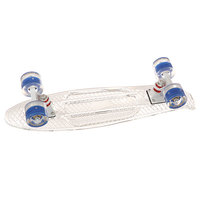 Скейт мини круизер Turbo-FB Cruiser Transparent Clear 5.75 x 22 (55.8 см)