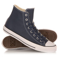 Кеды кроссовки утепленные Converse Chuck Taylor All Star Hi Nighttime Navy