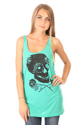 Майка женская Volcom Back Tank Top Bright Turquoise