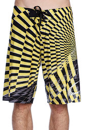 Пляжные мужские шорты Oakley Blade Boardshort Black/Yellow