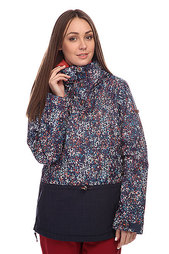 Анорак сноубордический женский Roxy Parima Printed Peacoat