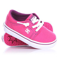 Кеды кроссовки детские DC Trase Tx T Shoe Toddlers Fuchsia