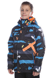 Куртка детская Quiksilver Mission Printed Youth Caviar