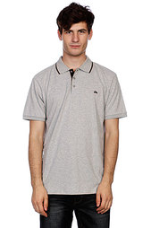 Поло Quiksilver Push It Light Grey Heat