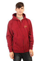 Толстовка классическая Fallen Pure Zip Hoods Cordovan