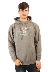 Толстовка кенгуру Fallen 100 Proof Pullover Hoody Heat Grey