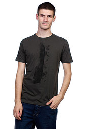 Футболка Quiksilver Ss Nomad Organic Tee Anthracite