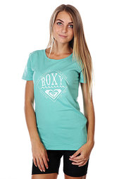 Футболка женская Roxy Basicteed Tees Agate Green