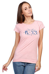 Футболка женская Roxy Tunic Sheer Green A Pink Cadillac