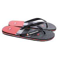 Шлепанцы Quiksilver Molokai Slater Grey/Black/Red