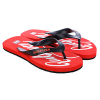 Шлепанцы Quiksilver Qs Red Black White
