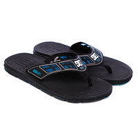 Шлепанцы DC Indo Marc Lacomare Black/Turquoise/White