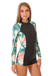 Гидрокостюм (Верх) женский Billabong Surf Capsule Spring Tropical Black