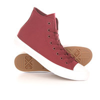 Кеды кроссовки высокие Converse Chuck Taylor All Star Ii Core Burgundy