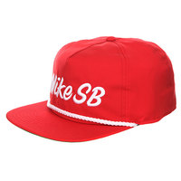 Бейсболка с прямым козырьком Nike SB Unstructured Dri Fit Pro Red