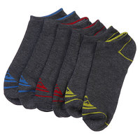 Носки низкие Quiksilver 3pk Basic Collection Ns Dark Grey Heather