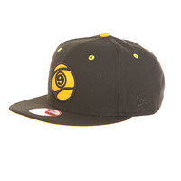 Бейсболка с прямым козырьком Sector 9 9 Ball Snapback Black