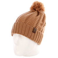 Шапка с помпоном женская Harrison Annabel Beanies Beige