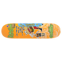 Дека для скейтборда для скейтборда Krooked Cromer Burger Gang Orange/Multi 32 x 8.06 (20.5 см)