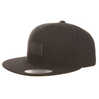 Бейсболка с прямым козырьком Globe Oxford Snap Back Black