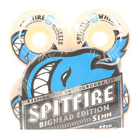 Колеса для скейтборда для скейтборда Spitfire Bighead White 99A 51 mm