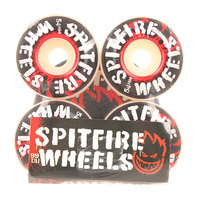 Колеса для скейтборда для скейтборда Spitfire Inflammable White 99A 54 mm