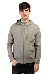 Толстовка классическая Fred Perry Loopback Hooded Sweat Gray