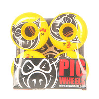 Колеса для скейтборда для скейтборда Pig Head Yellow 100A 54 mm