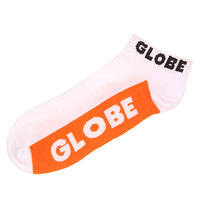 Носки низкие Globe Still Walkin Ankle Sock White/Orange