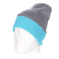 Шапка двусторонняя Skills New Reversible Beanie Heather Grey/Melange Blue