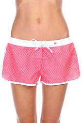 Шорты пляжные женские Billabong Cacy 19 Red Hot Dots