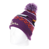Шапка с помпоном Запорожец Ditch 2 Beanies Purple