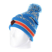 Шапка с помпоном Запорожец Deer Beanies Blue