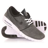 Кроссовки Nike SB Stefan Janoski Max L Black/Black/White/Wolf Grey