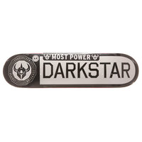 Дека для скейтборда для скейтборда Darkstar S6 Rhm Timeworks White/Black 31.6 x 8 (20.3 см)