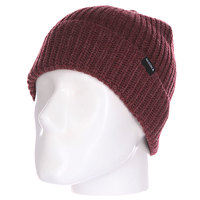 Шапка Nixon Go Beanie Burgundy Heather