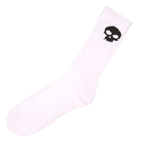 Носки средние Zero Skull Crew Socks White