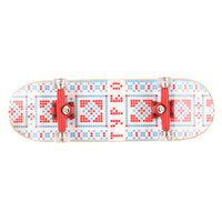 Фингерборд Turbo-FB П9 С Графикой White/Light Blue/Red