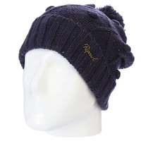 Шапка с помпоном Rip Curl Narvik Beanie. Dress Blue